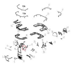 F320 Ön Tampon Braketi Sol