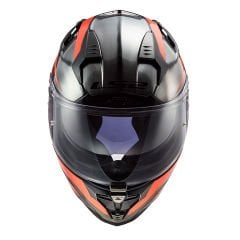 LS2 CHALLENGER CANNON JEANS-TURUNCU KASK