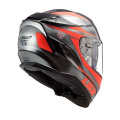 LS2 CHALLENGER CANNON JEANS-TURUNCU KASK