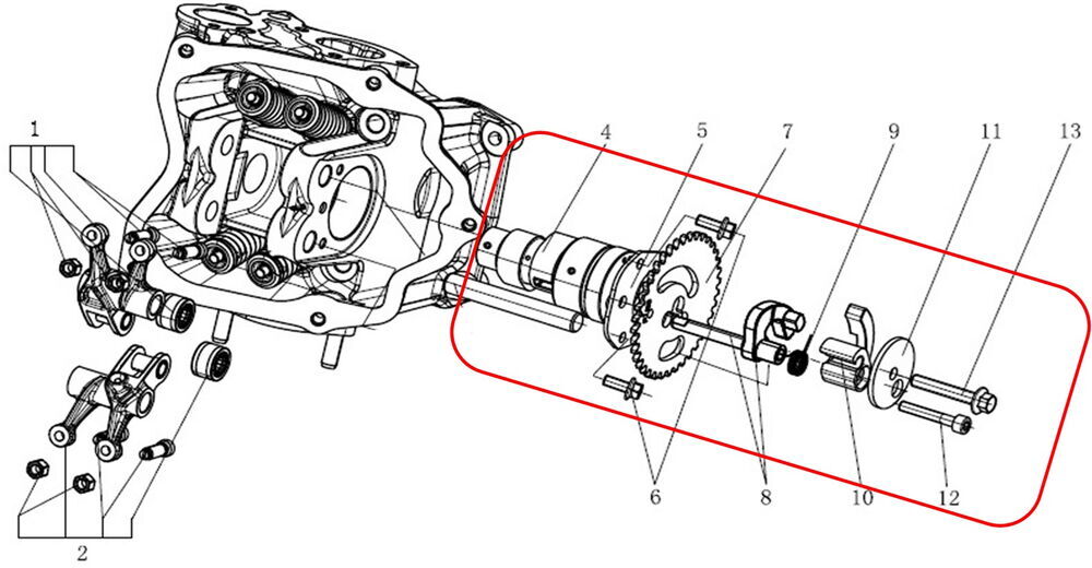 Xsuv 125 Eksantirik Mili