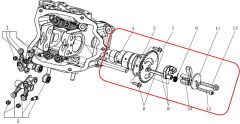 Xsuv 125 Eksantirik Mili