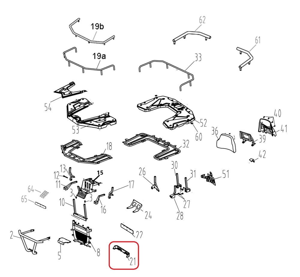 F320 Su Hazne Alt Koruma Kapağı