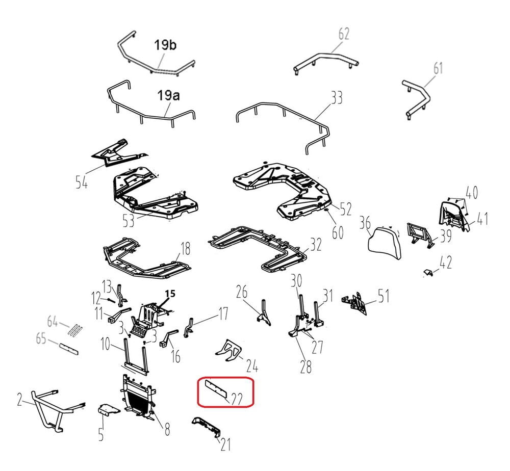 F320 Su Hazne Alt Koruma Kapak Braketi