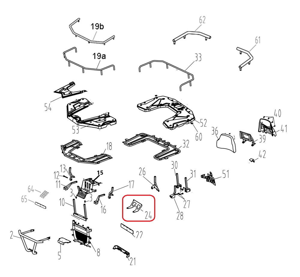 F320 Alt Montaj Plakası