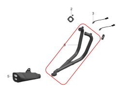 Pılder 250 Egzoz Ara Boğaz