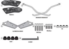 GIVI TR6419 TRIUMPH TRIDENT 660 (21-24) YAN KUMAŞ ÇANTA TAŞIYICI