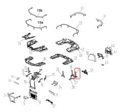 F320 Sol Arka Grenaj Braket
