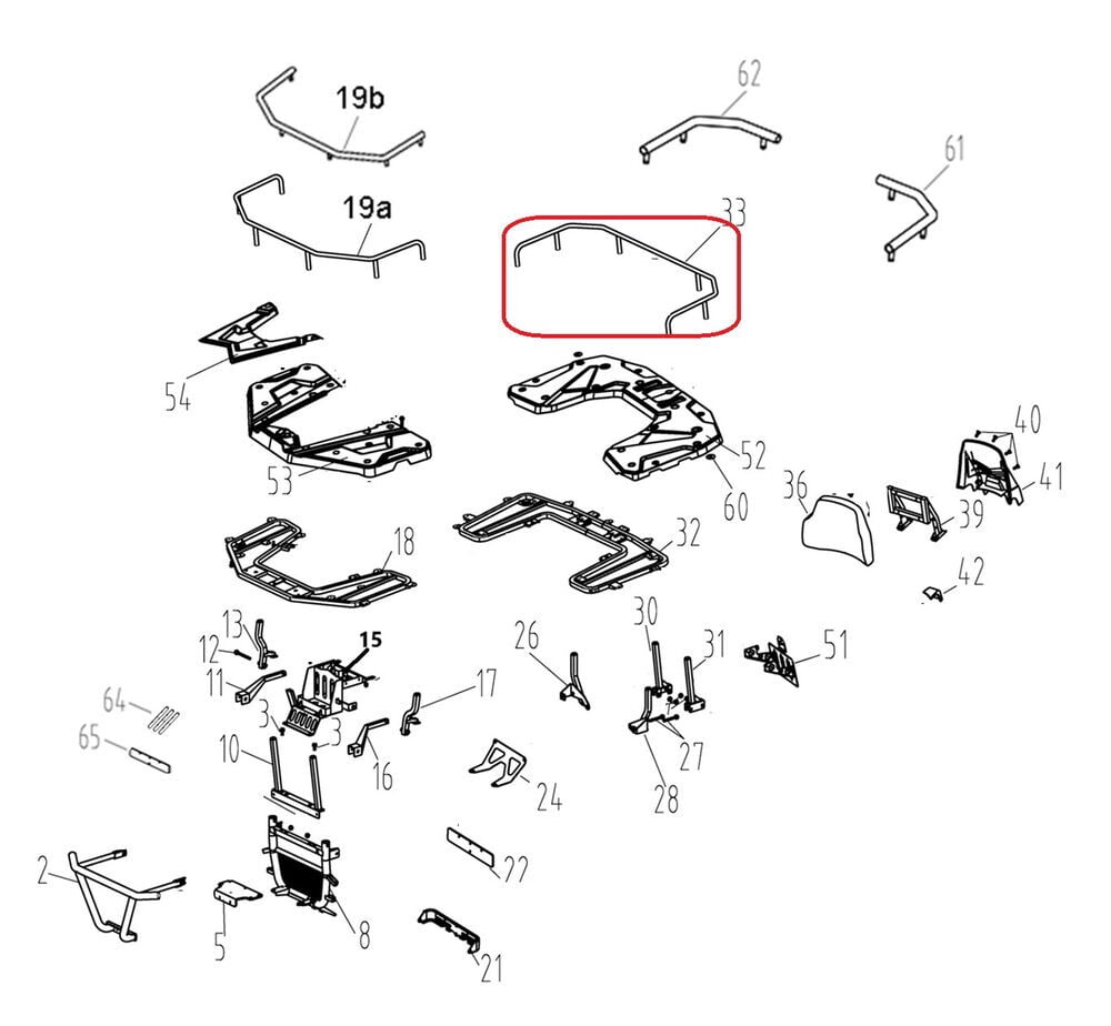 F320 Stop Üst Koruma Demiri