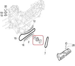 Xsuv 125 Yağ Pompası