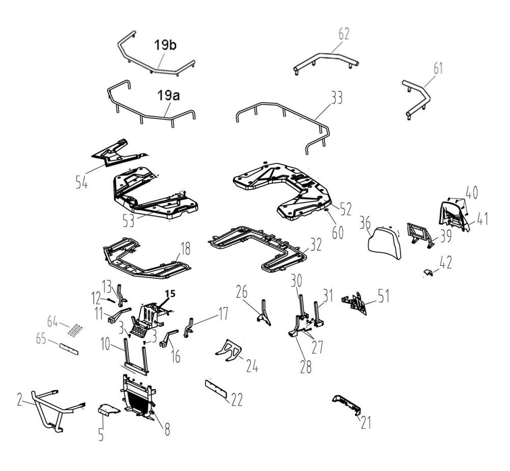 F320 Far Üst Grenaj Kapağı