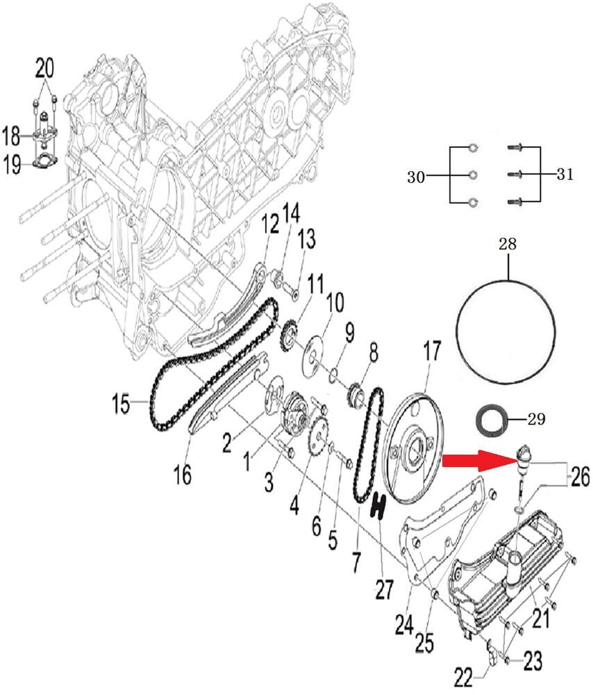 Xsuv 125 Yağ Çubugu