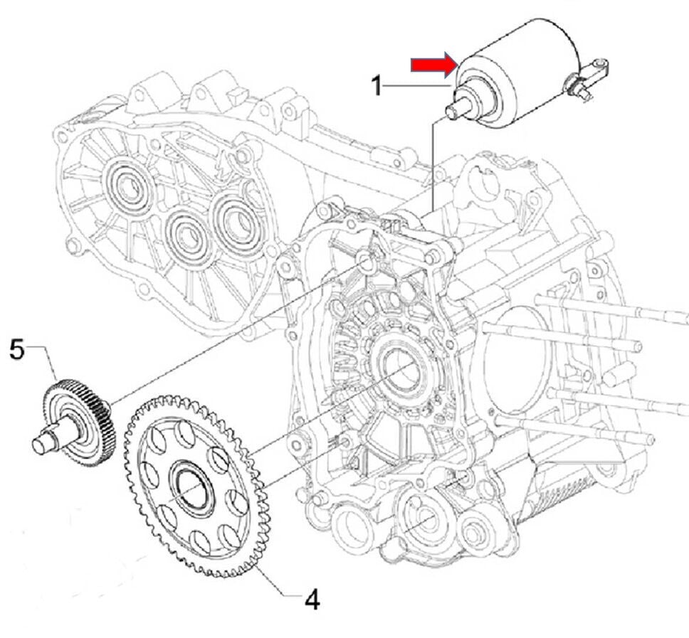 Xsuv 125 Marş Motoru
