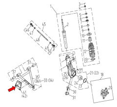F320 Salıncak Plakası Sağ