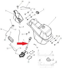 Xsuv 125 Benzin Şamandırası
