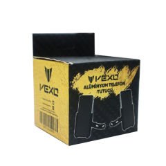 VEXO ALUMINIUM TELEFON TUTUCU AYNA BAĞLANTILI (CS-856B1 AÇIK MODEL)