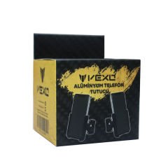 VEXO ALUMINIUM TELEFON TUTUCU GİDON BAĞLANTILI (CS-856A1 AÇIK MODEL)