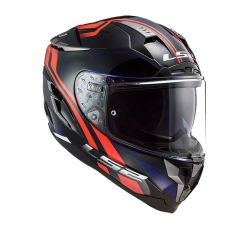 LS2 CHALLENGER PROPELLER KIRMIZI-MAVİ KASK