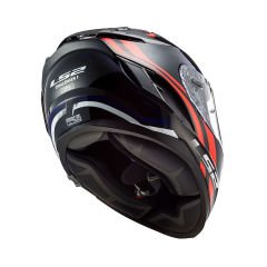 LS2 CHALLENGER PROPELLER KIRMIZI-MAVİ KASK