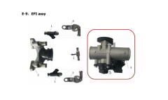 Pılder 125 Gaz Kelebek Komple