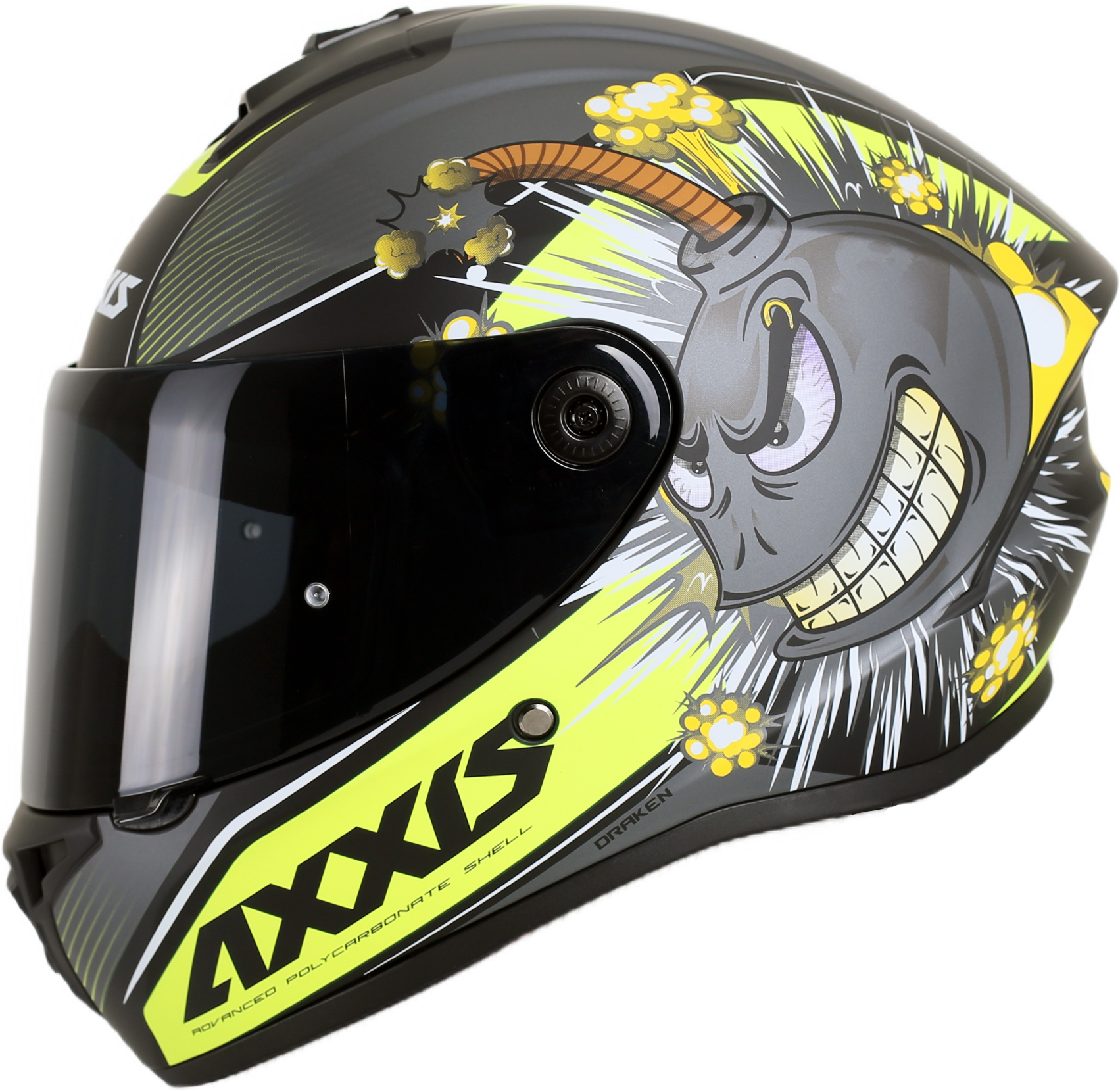 AXXIS DRAKEN S / Bombs A2 Mat Gri