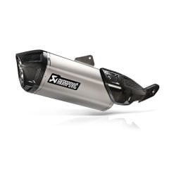 AKRAPOVIC S-S8SO1-HAFT SUZUKI V-STROM 800DE (22-24) SLIP-ON LINE (TITANIUM) EGZOZ