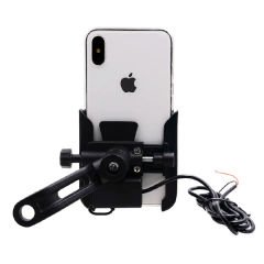 VEXO USBLI ALUMINIUM TELEFON TUTUCU AYNA BAĞLANTILI (CS-856D1 AÇIK MODEL)