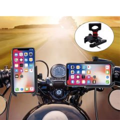 VEXO USBLI ALUMINIUM TELEFON TUTUCU GİDON BAĞLANTILI (CS-856C1 AÇIK MODEL)