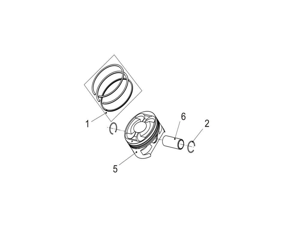 Promax 650L Piston Sekman Set