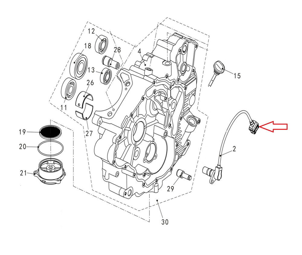 Promax 650L Hız Sensörü