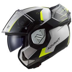 LS2 ADVANT CODEX BEYAZ-SİYAH KASK