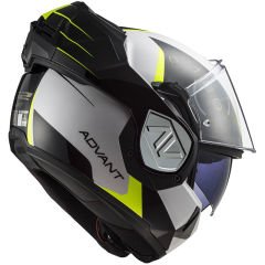 LS2 ADVANT CODEX BEYAZ-SİYAH KASK