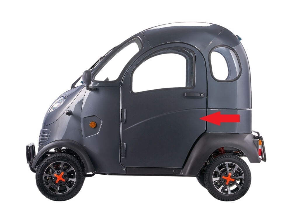 K4 Kapı Komple Füme Sol Yeni Model