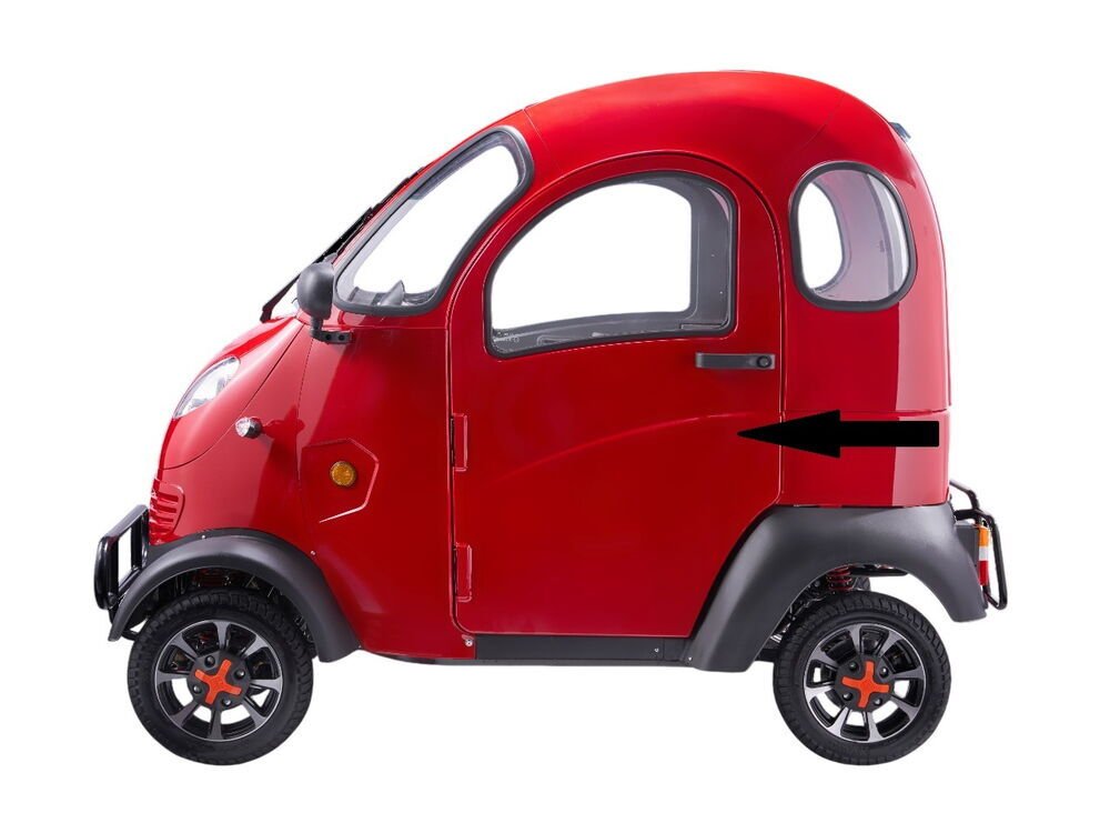 K4 Kapı Komple Kırmızı Sol Yeni Model