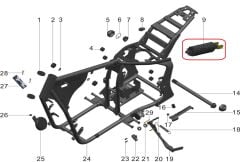 Pılder 125 Arka Amortisör