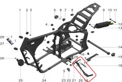 Pılder 125 Yan Sehpa