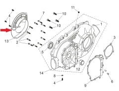 Promax 650L Hava Giriş Kanal Kapagı