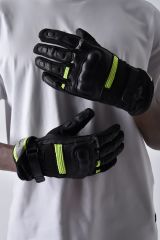 VEXO TEMPEST H2O ELDİVEN SİYAH Neon Sarı - XXL