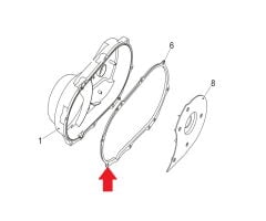 Promax 650L Debriyaj Kapak Contası