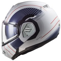 LS2 ADVANT COOPER BEYAZ-MAVİ KASK