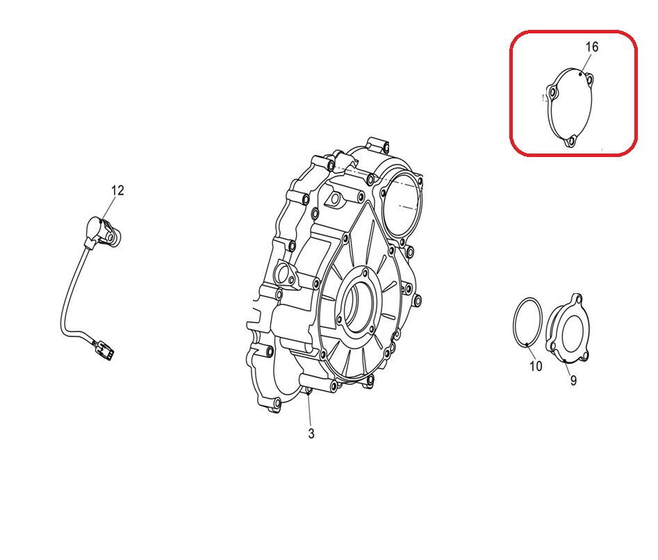 Promax 650L Yağ Filtre Kapağı