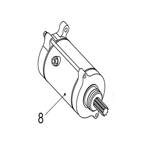 Promax 650L Marş Motoru