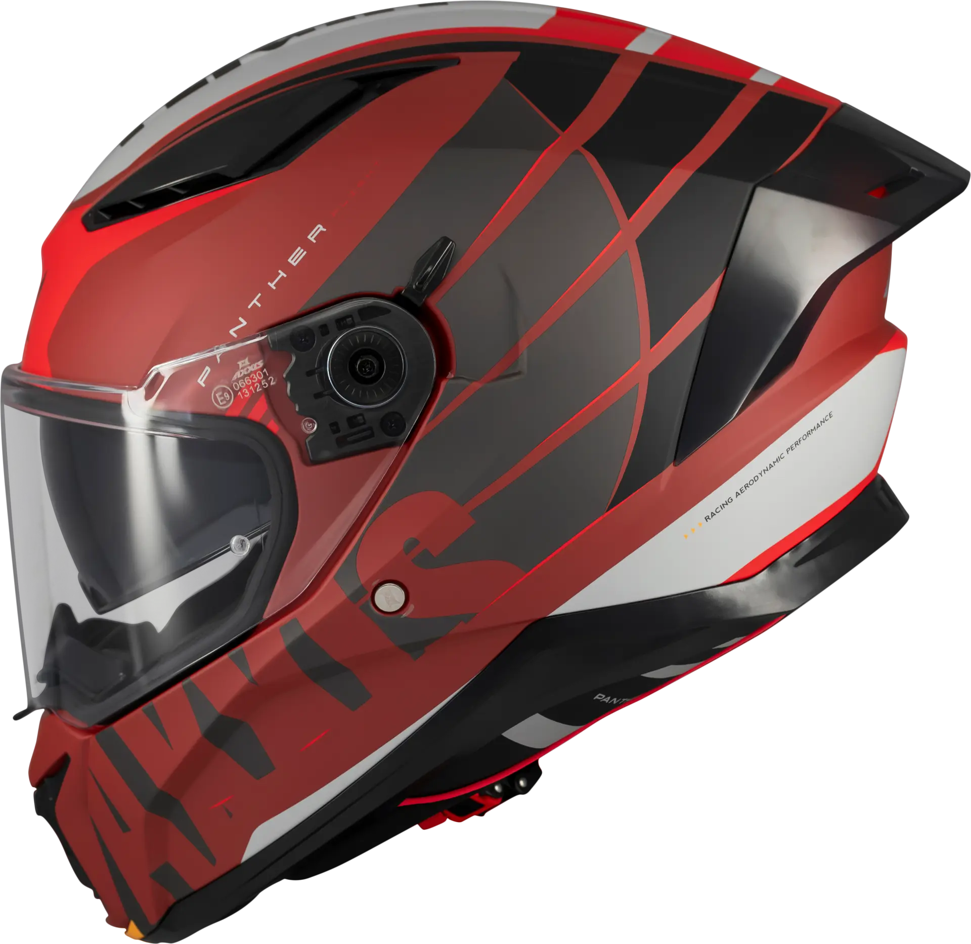 AXXIS PANTHER / Flight Mat Kırmızı Siyah