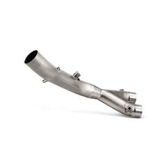 AKRAPOVIC L-Y10SO11T/TD YAMAHA R1 (15-24) SLIP-ON TRACK DAY (TITANIUM) BAĞLANTI BORUSU