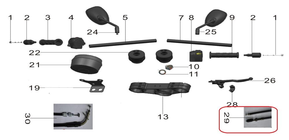 Pılder 125 Debriyaj Teli
