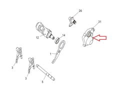 Promax 650L Yarım Ay Dişli Kapağı