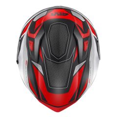 GIVI 50.8 BRAVE MAT SİYAH-TITANIUM-KIRMIZI KASK