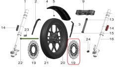 Pılder 125 Ön Disk Sağ