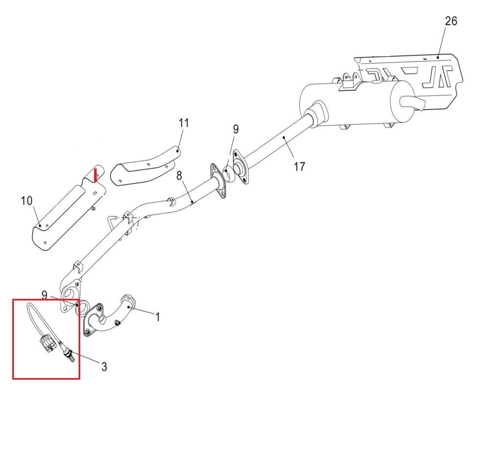Promax 650L Egzoz Hava Sensörü