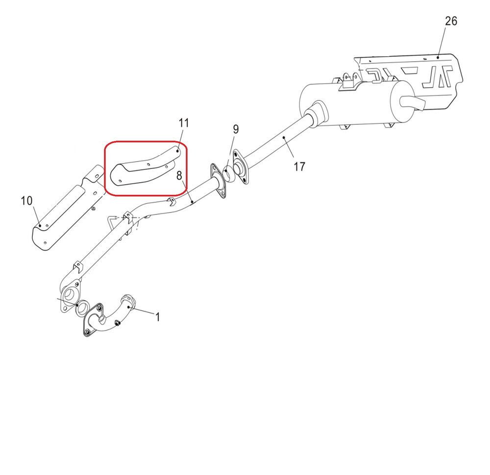 Promax 650L Egzoz Üst Sacı 2