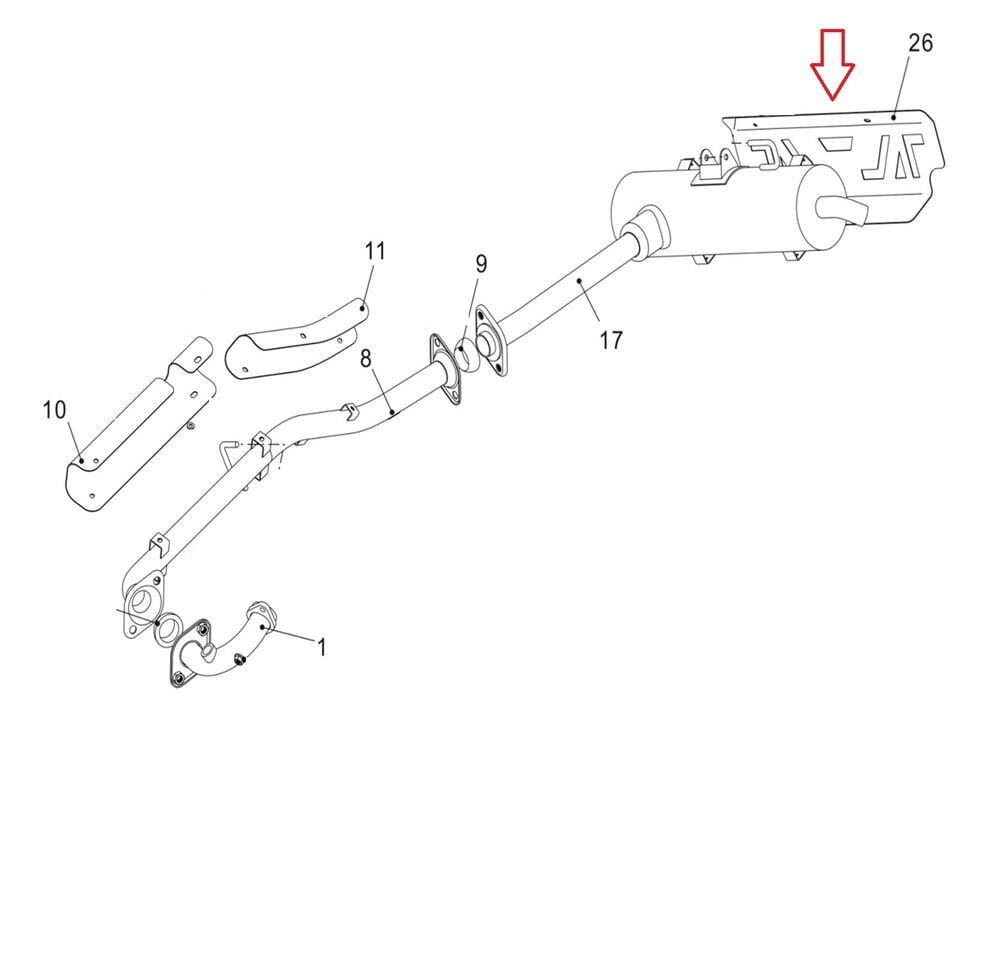Promax 650L Egzoz Üst Sacı 3